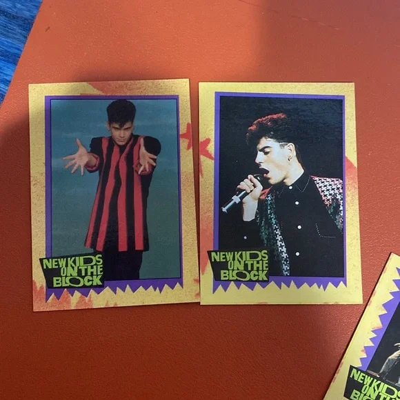 1989 Topps New Kids On The Block 8 Super Gloss Trading cards - Picture 7 of 7